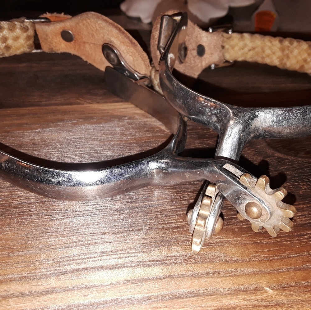 ***SOLD*** Roping spurs - Picture 4 of 5